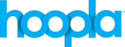 Hoopla Logo with embedded link to the website