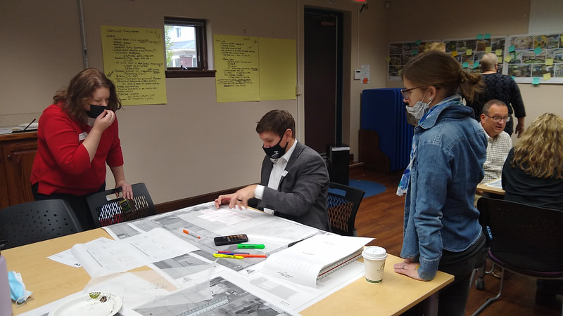 Image from the library's feasibility study workshop