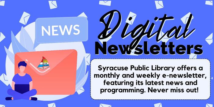 Text graphic for digital newsletters