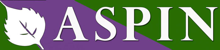 ASPIN logo, click to navigate to website