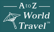 A to Z World Travel Logo with embedded link