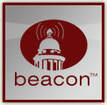 Beacon Logo with embedded link to Kosciusko County's Beacon