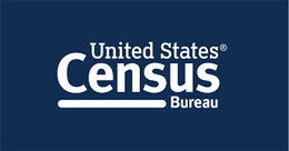 U.S. Census Bureau Logo with embedded link