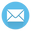 Email icon with link to Kim's email embedded