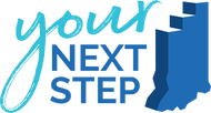 Your Next Step logo with embedded link.