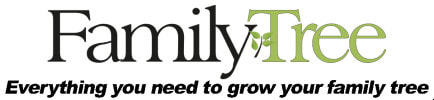 Family Tree Magazine logo with embedded link to their website