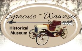 Syracuse-Wawasee Historical Museum Logo with embedded link to their website
