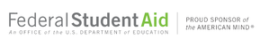 Federal Student Loan Logo with embedded link