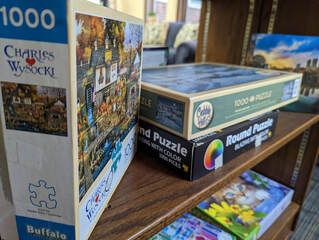 Puzzles Available at the Syracuse Public Library