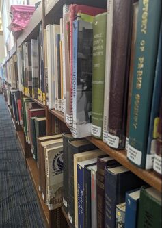 Photo of the Indiana Collection Book Shelf