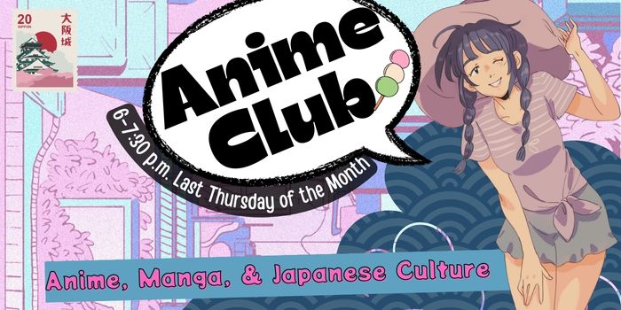 Anime Club text graphic