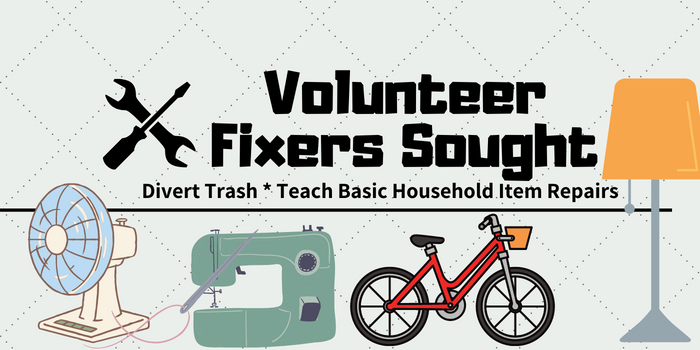 Volunteer Fixer Call-out Graphic